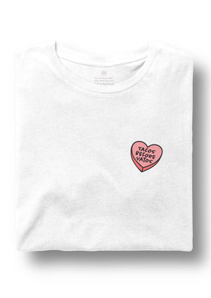 Tacos before vatos Candy heart | hombre, Lo nuevo, mujer, otros, parejas, playera | Stockholm Company