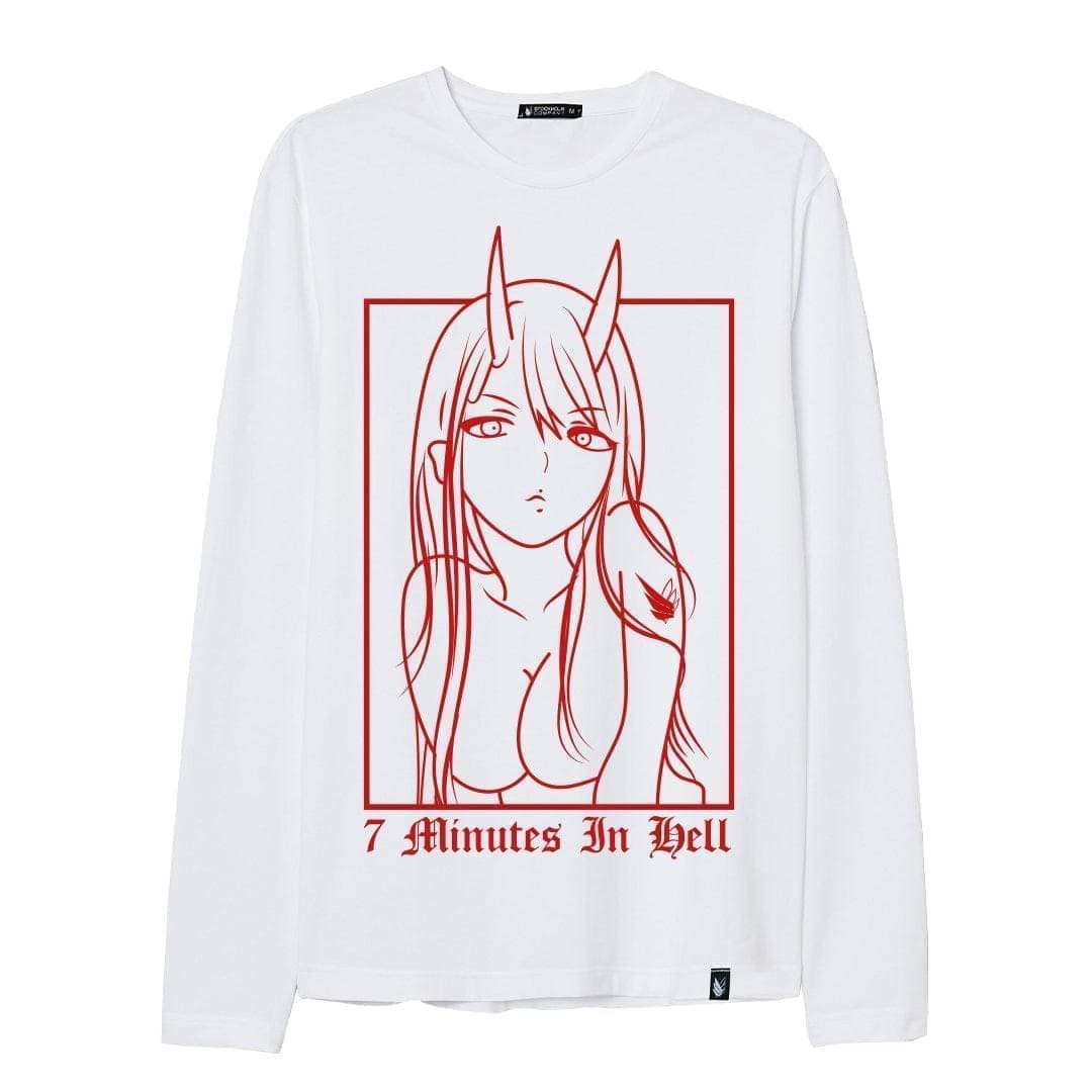 Anime 7 min. in hell - Manga larga | Playera | cultura pop, manga larga | Stockholm Company