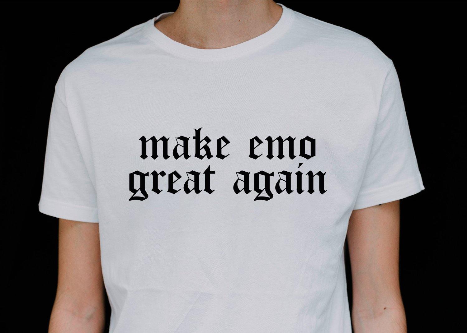 Make emo great again - Stockholm Co. - Playera - hombre, mujer, otros, playera