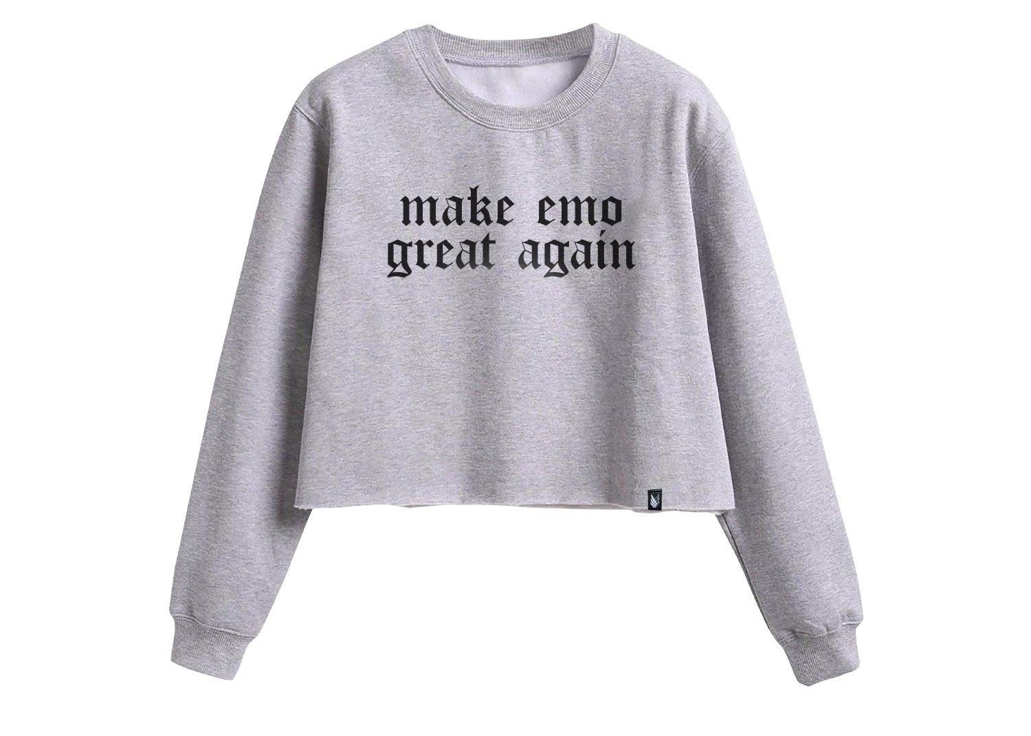 make emo great again - Sudadera Crop top - Stockholm Co. - Sudadera - mujer, otros, sudadera