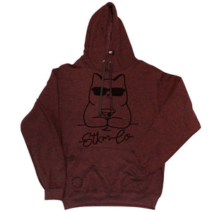 Martini cat - Sudadera con gorro - Stockholm Co. - Sudadera - stkm originals, sudadera, unisex