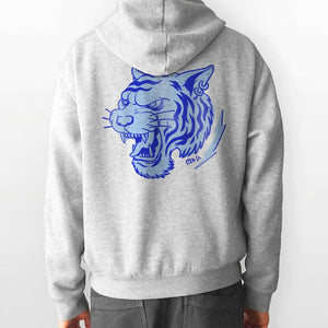 Tigre gama - Sudadera con gorro - Stockholm Co. - Sudadera - animals, Lo nuevo, sudadera, unisex