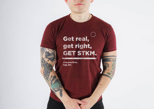 Live positive get STKM - Stockholm Co. - Playera - hombre, playera, stkm originals, unisex