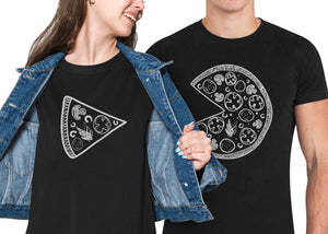 Pizza Lovers - Stockholm Co. - Playera - hombre, mujer, parejas, playera