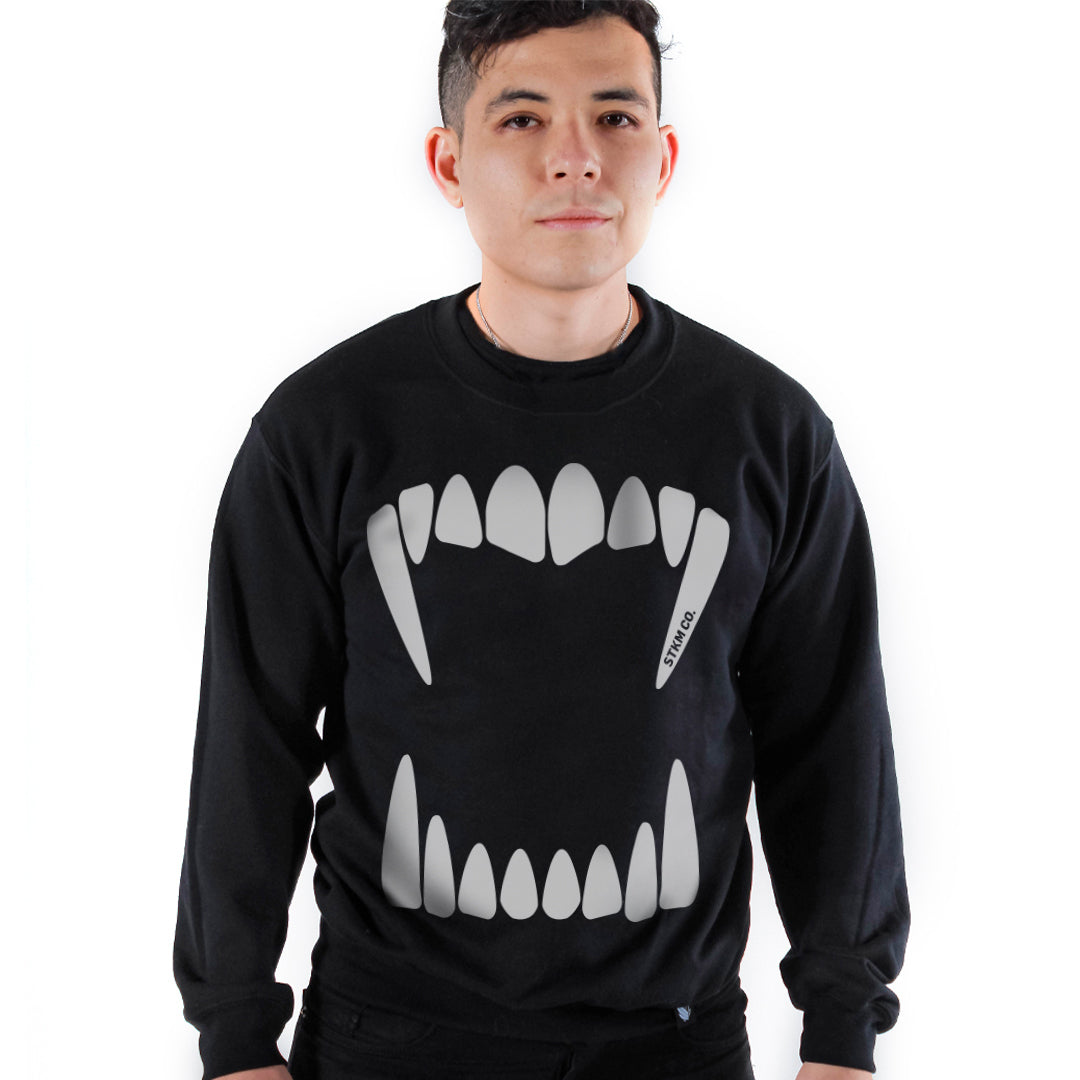 Scary teeth - Sudadera | Sudadera | halloween, hombre, sudadera, unisex | Stockholm Company