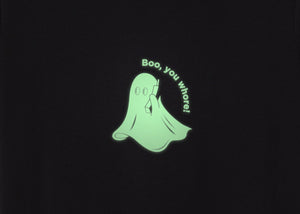 boo you WHRE fantasma - Brilla en la obscuridad - Stockholm Co. - Playera - halloween, hombre, mujer, otros, playera