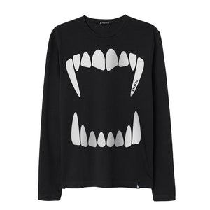 Scary teeth - Manga larga | Playera | halloween, hombre, manga larga, unisex | Stockholm Company