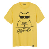 Martini Cat colours - Stockholm Co. -  - animals, playera