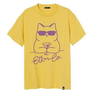 Martini Cat colours - Stockholm Co. -  - animals, playera