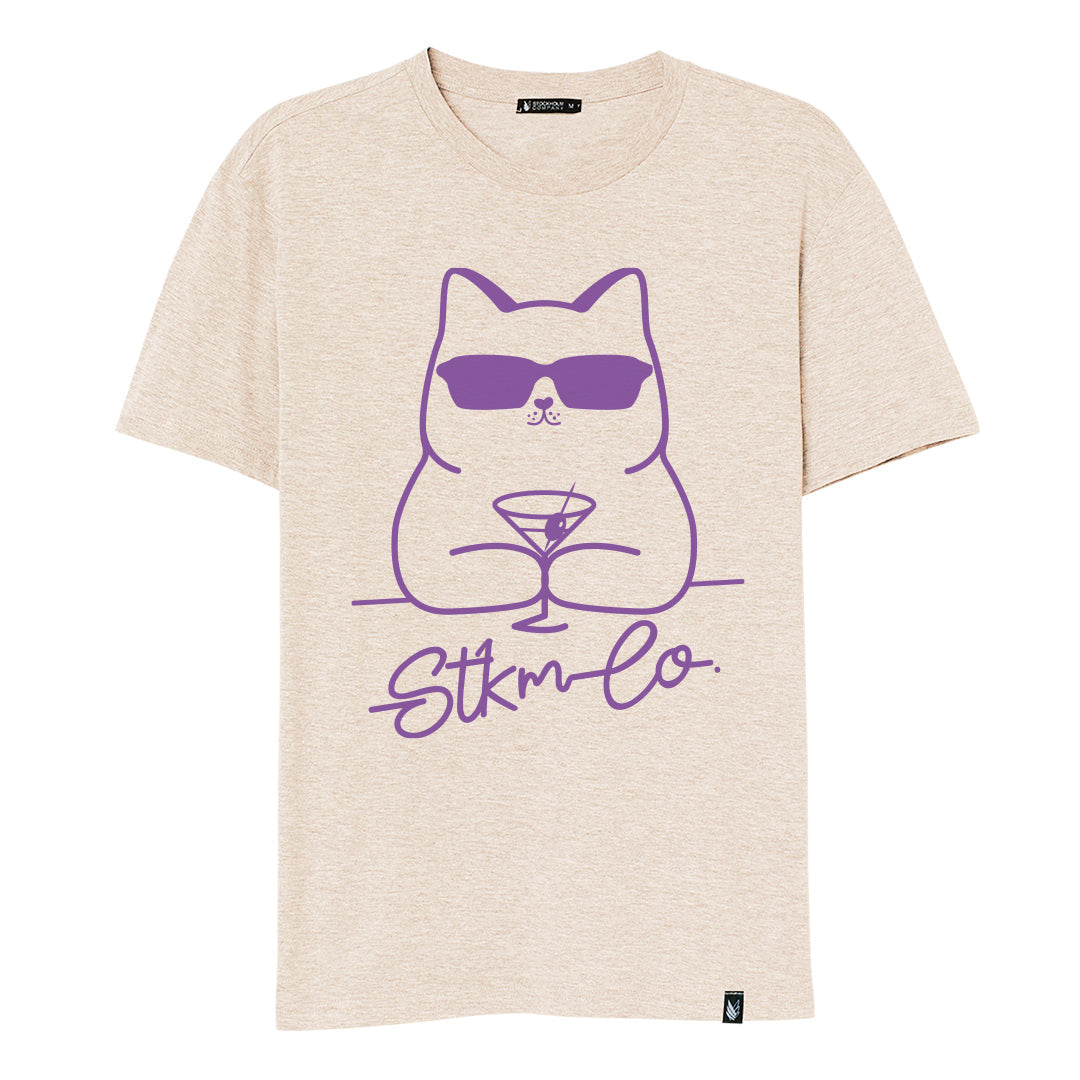 Martini Cat colours | animals, playera | Stockholm Company