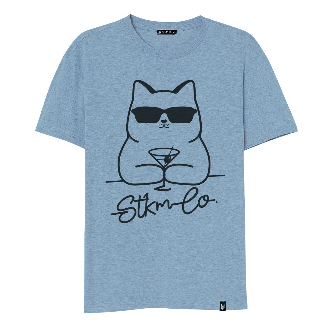 Martini Cat colours - Stockholm Co. -  - animals, playera