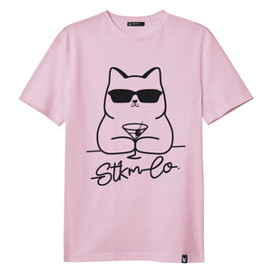 Martini Cat colours - Stockholm Co. -  - animals, playera