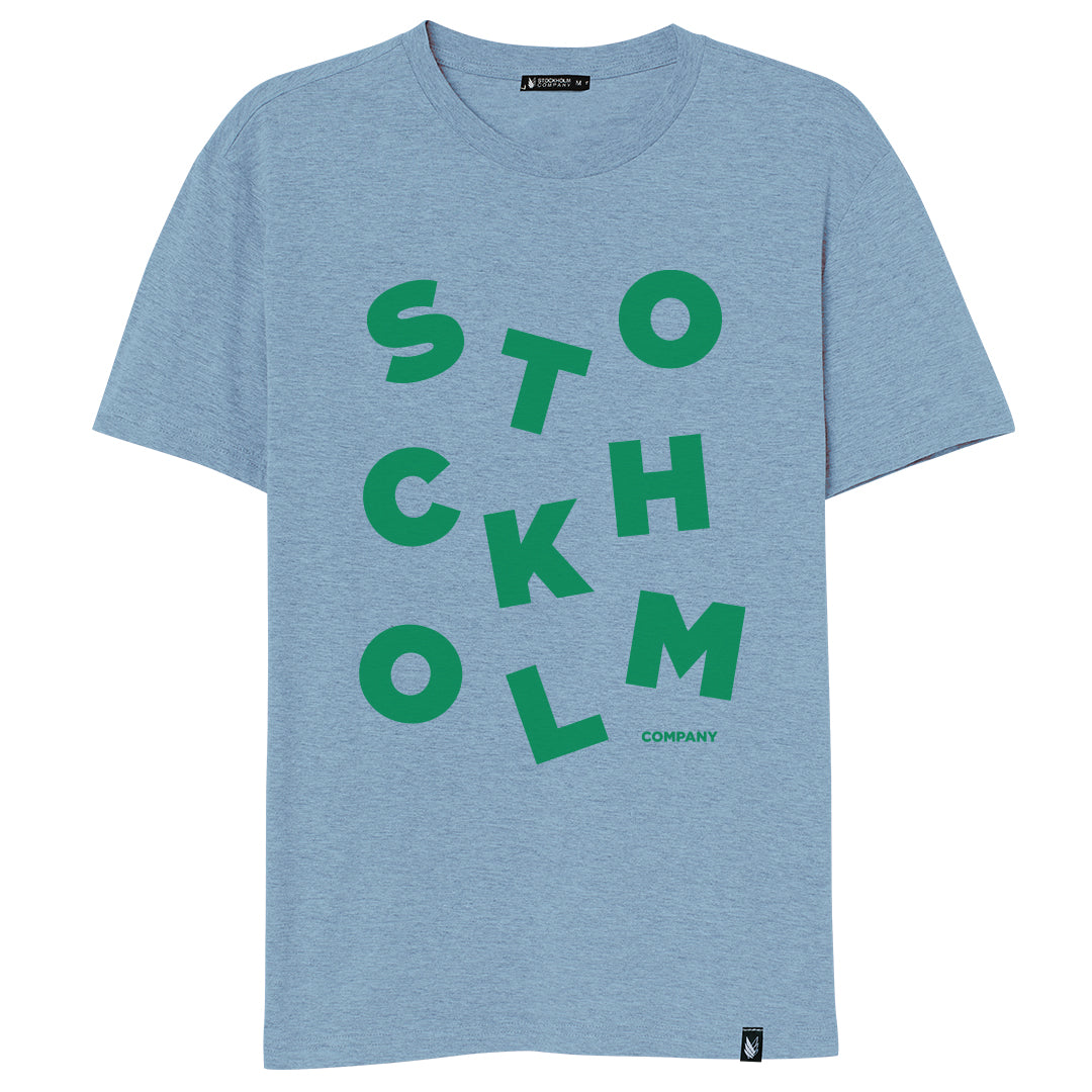 Stockholm cubic greenie - Stockholm Co. -  - hombre, playera, stkm originals, unisex