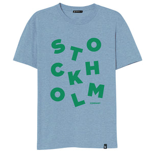 Stockholm cubic greenie - Stockholm Co. -  - hombre, playera, stkm originals, unisex