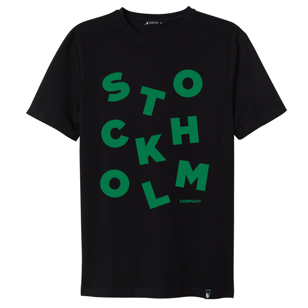 Stockholm cubic greenie - Stockholm Co. -  - hombre, playera, stkm originals, unisex