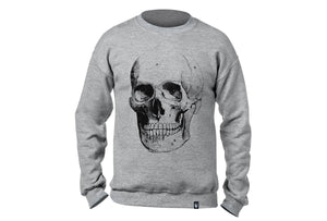 Real Big Skull - Sudadera - Stockholm Co. - Sudadera - calaveras, halloween, sudadera, unisex