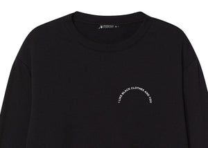 I like black  & you - Sudadera - Stockholm Co. - Sudadera - basicos, otros, sudadera, unisex