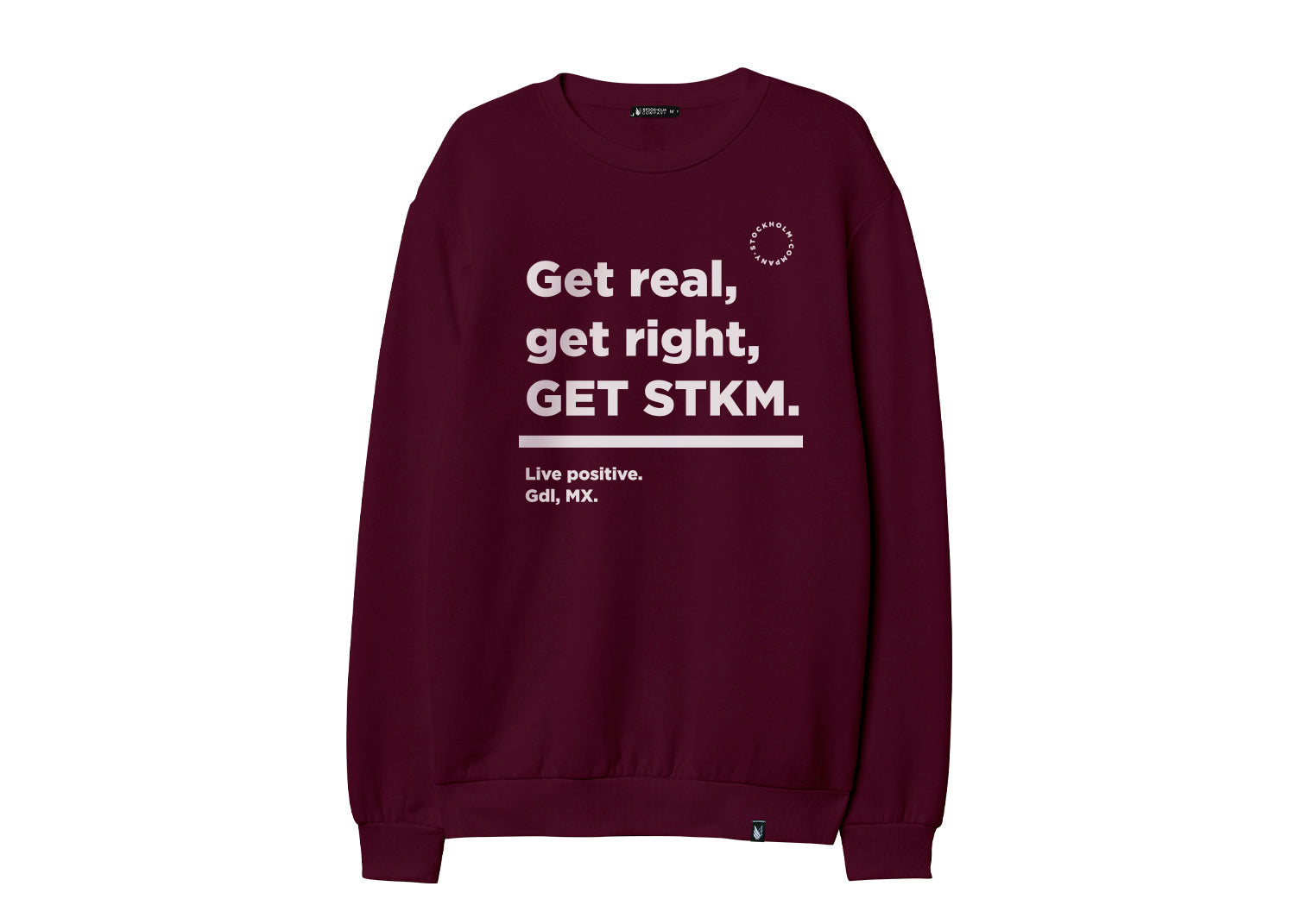 Live Positive get STKM - Sudadera - Stockholm Co. - Sudadera - hombre, stkm originals, sudadera, unisex