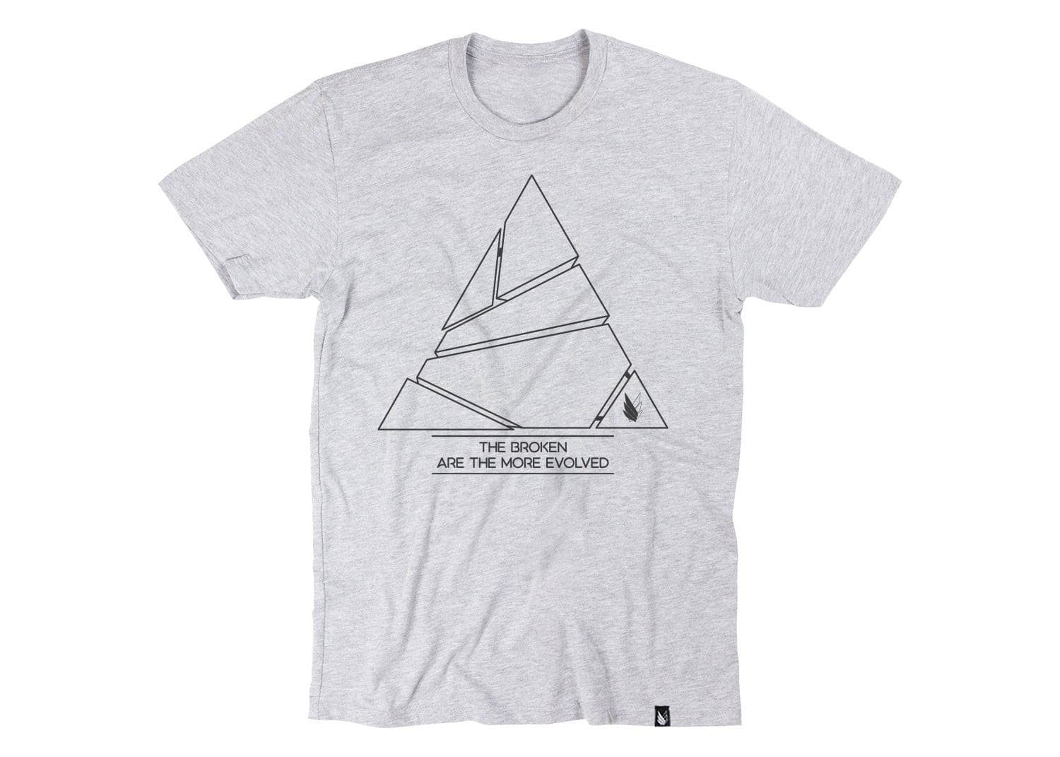 Evolución fragmentado | playera | geometria, hombre, playera, unisex | Stockholm Company